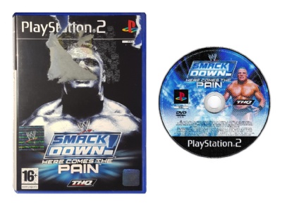Jeu PS2 Smackdown Here Comes The Pain - Sony PlayStation 2 - Bon état