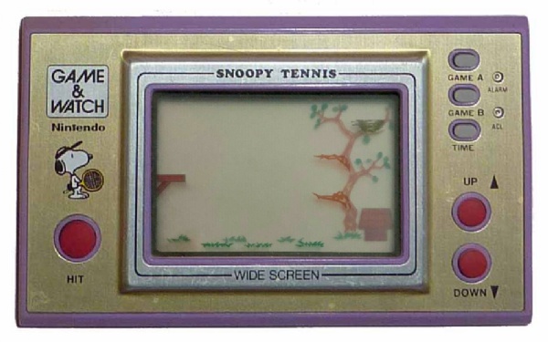 game watch snoopy