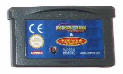 Ms. Pac-Man: Maze Madness & Pac-Man World - Game Boy Advance