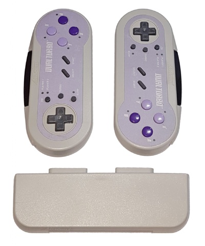 SNES Controller: Acclaim Dual Turbo Wireless Controller Set - SNES