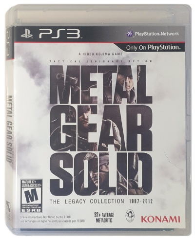 Metal Gear Solid: The Legacy Collection - Playstation 3