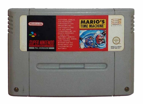 Buy Mario s Time Machine SNES Australia