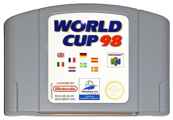 World Cup 98 N64 Game Cartridge - US NTSC Version For Nintendo 64 Console