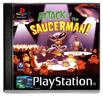 Attack of the Saucerman! - Playstation