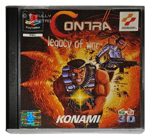 Contra: Legacy of War (Sony PlayStation 1, 1996) for sale online