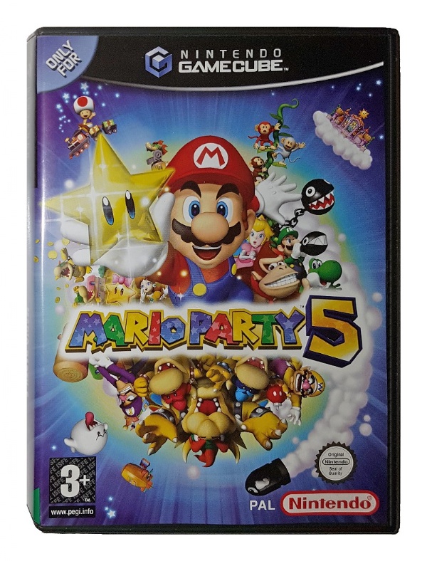 Mario Party 5 - GC - Sebo dos Games - 10 anos!