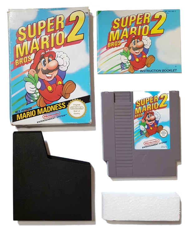 Super Mario Bros. 2 Nintendo NES Original Game For Sale