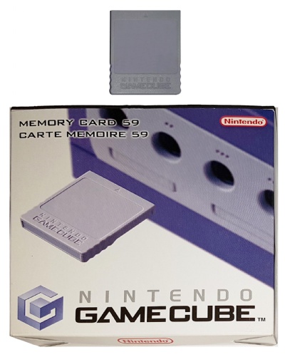 Gamecube Official Memory Card 59 (Boxed) - Gamecube