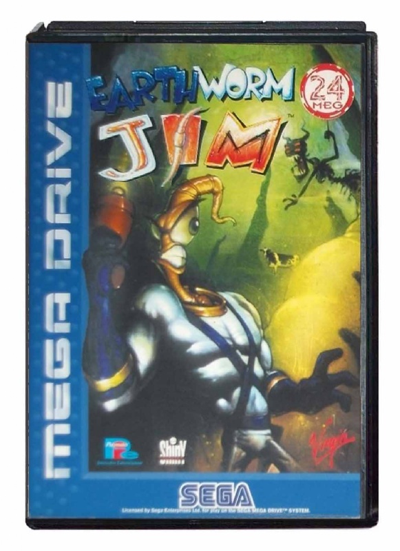 Mega Drive e Super Nintendo: EARTHWORM JIM