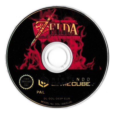 Nintendo Gamecube Legend of Zelda Ocarina Time Ura/master 