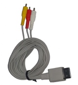 Wii TV Cable: Official Nintendo Composite AV (RVL-009)