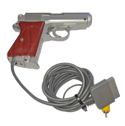 PS1 Gun Controller: Blaze Scorpion Light Gun - Playstation