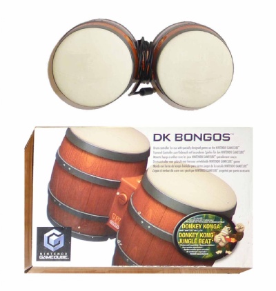 Gamecube Official DK Bongos Controller (Boxed) - Gamecube