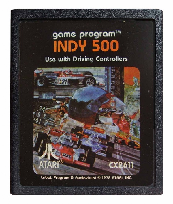 INDY 500 AVEC ses deux DRIVING CONTROLLER manettes spéciales ATARI 2600 VCS EUR 90,00 - FR