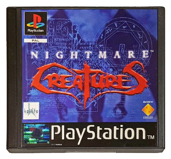 ナイトメア・クリーチャーズ ゲーム販促ポスター 1998年 PS