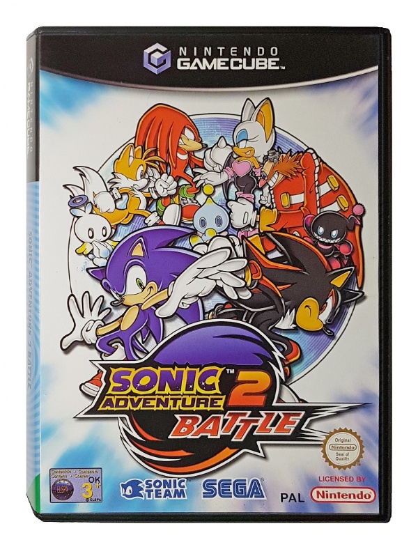  Sonic Adventure DX - Director's Cut / Sonic Adventure 2 Battle  Double Pack [Gamecube] : Video Games