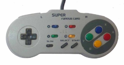 SNES Controller: Super Famous Card - SNES