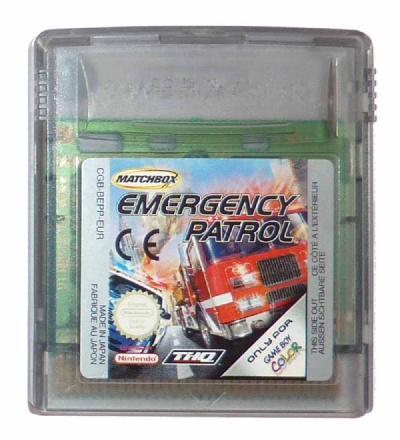 Matchbox Emergency Patrol - Game Boy