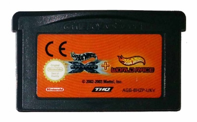 2 Games in 1: Hot Wheels: Velocity X + Hot Wheels: World Race - Game Boy Advance