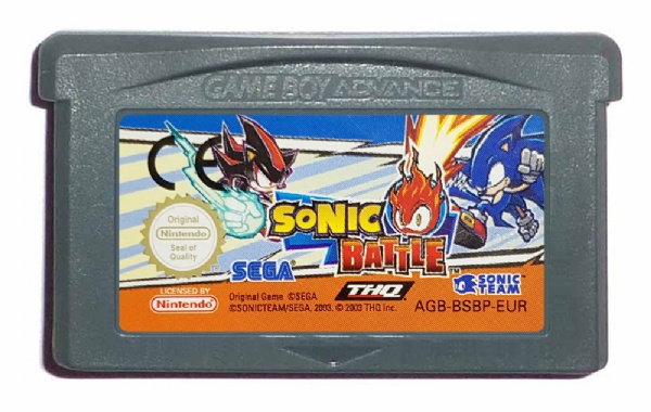 Nintendo GBA Sonic Game Cartridge – VideoGamer Collectibles