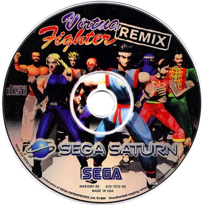 Virtua Fighter Remix (Cardboard big box version) - Saturn