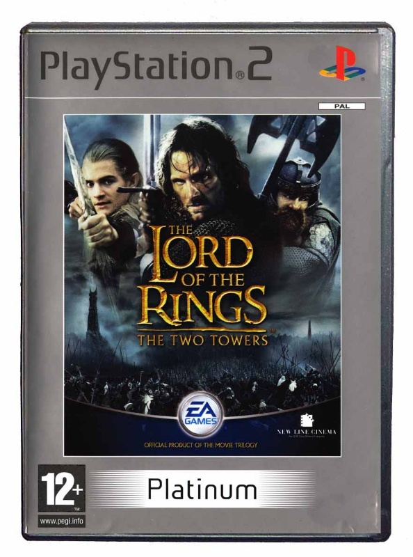 Lord Of The Rings Two Towers Sony PS2 Playstation 2 Game Complete