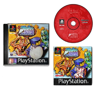 PlayStation -- JOJO'S BIZARRE ADVENTURE -- PS1. JAPAN GAME. work fully.  25584