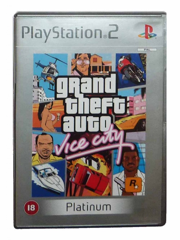  GTA : Vice City - platinum [Playstation 2] : Video Games