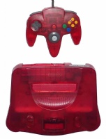 N64 Console + 1 Controller (Watermelon Red)