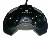 Saturn Official Controller (Model 1) (Black)