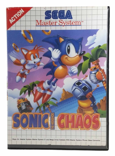 Sonic Chaos  Sonic & Tails para Master System (1993)