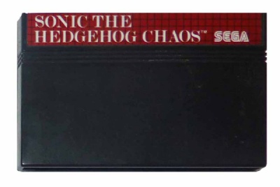 Master System - Sonic Chaos - Sans notice - EUR