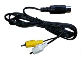 Mega Drive I TV Cable: Composite AV