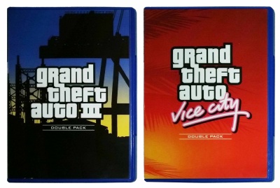 Box Grand Theft Auto Double Pack G H Playstation 2 Ps2 Gta