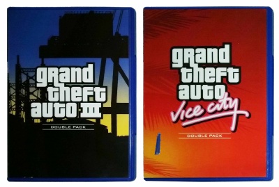 Gta Grand Theft Auto 3 E Vice City Double Pack Original Ps2