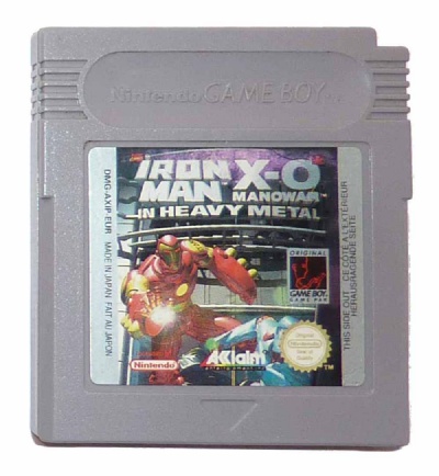Iron Man / X-O Manowar in Heavy Metal - Game Boy