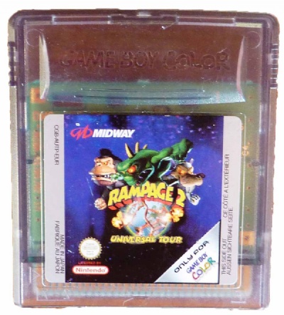 Rampage 2: Universal Tour - Game Boy