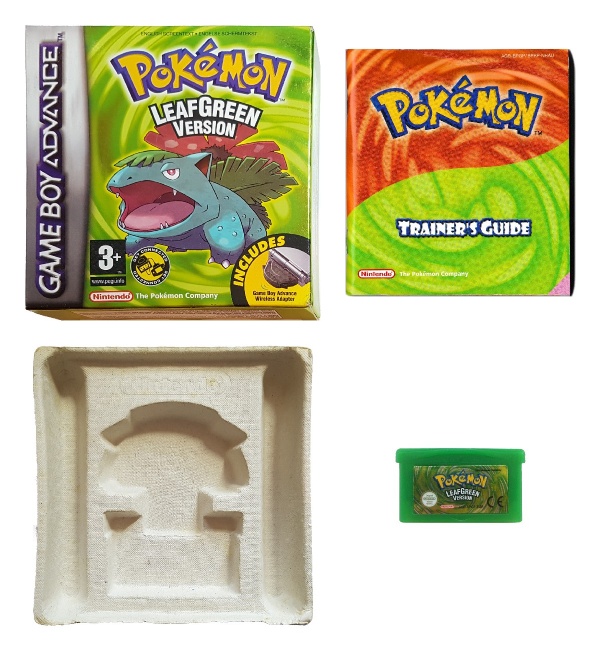 RARE Pokemon Pocket Trainer's Guide for GBA Fire Red & Green Leaf Map Included for sale online