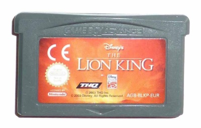 Disney's The Lion King - Game Boy Advance
