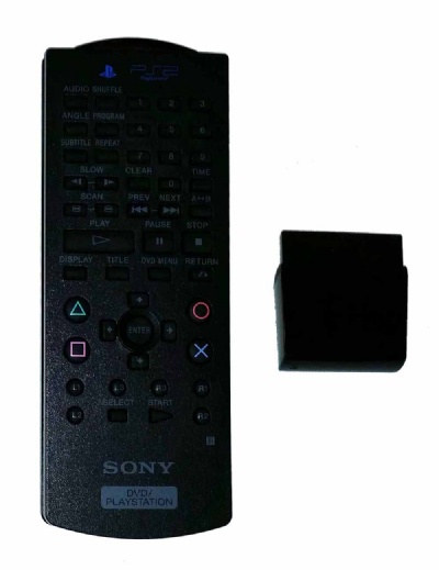 PS2 Official Remote Control (Includes Infra-Red Receiver) - Playstation 2