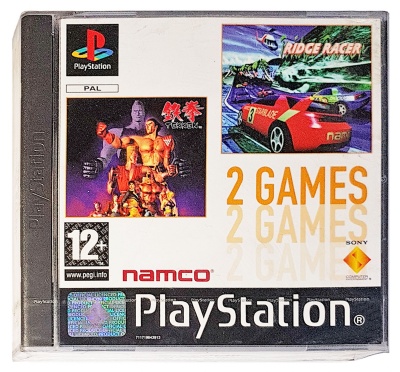 2 Games: Tekken + Ridge Racer (New & Sealed) - Playstation