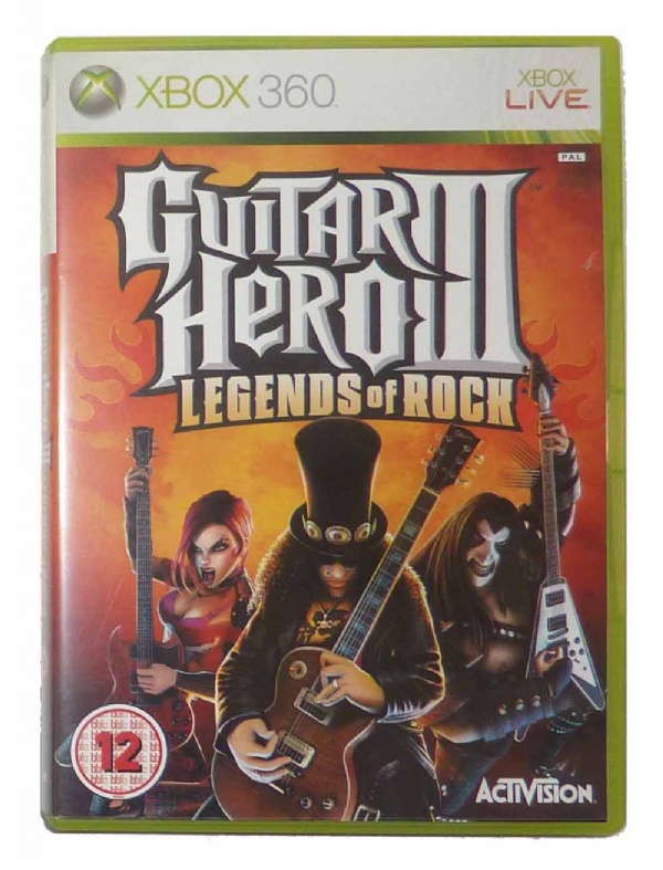 guitar hero legends of rock xbox 360