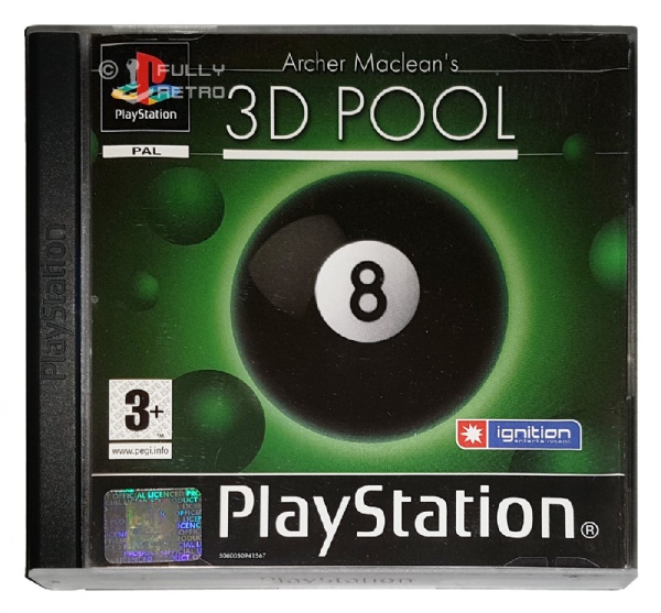 Buy Archer Maclean's 3D Pool Playstation Australia