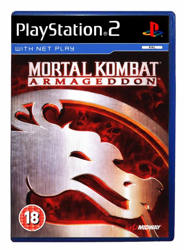 Mortal Kombat Armageddon PS2 PlayStation 2 AD/NM - (See Pics)