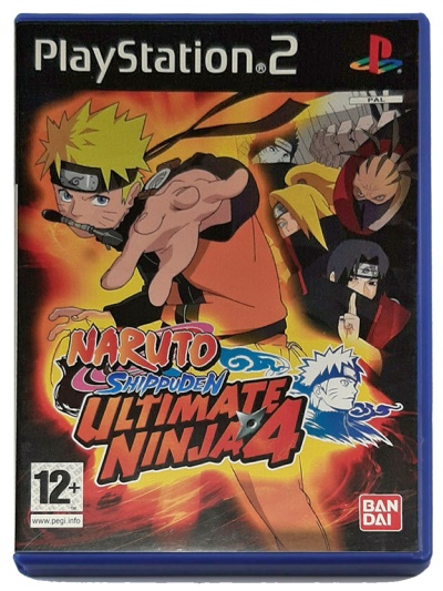 Naruto Shippuden: Ultimate Ninja 4 - Playstation 2