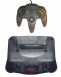 N64 Console + 1 Controller (Smoke Black) - N64