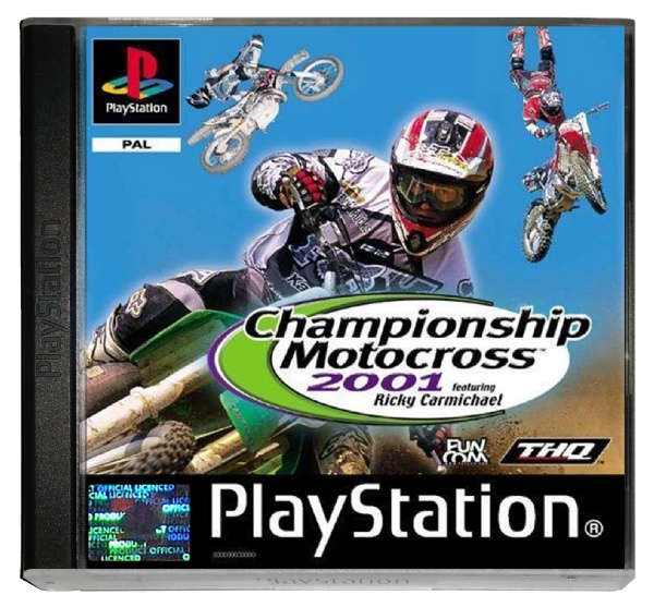 Championship Motocross - featuring Ricky Carmichael (USA) - PS1