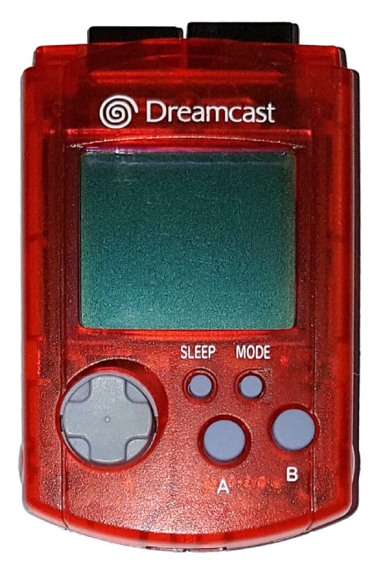 Buy Dreamcast Official VMU (Red) Dreamcast Australia