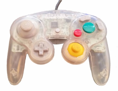 Gamecube Official Controller (Clear) - Gamecube