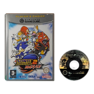 GAMECUBE SONIC ADVENTURE 2 BATTLE (USED) NO MANUAL – Pops 2 Games